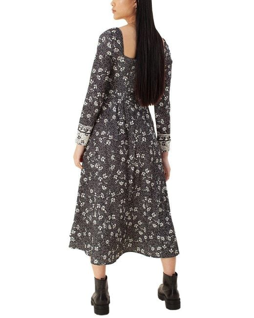 Hale Bob Black Midi Dress