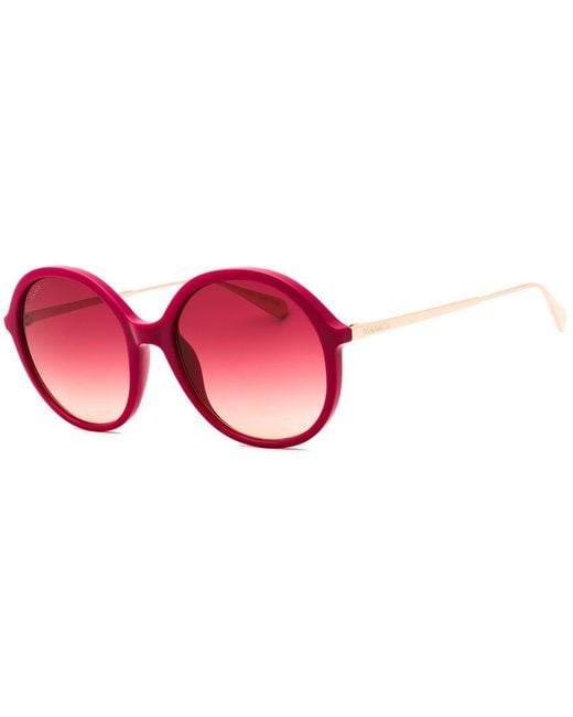 MAX&Co. Pink Max & Co By Max Mara Mo0109 56Mm Sunglasses