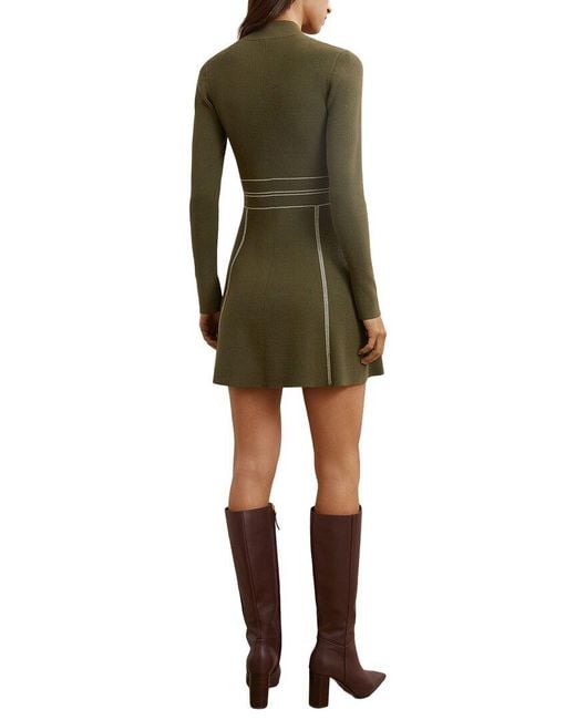Reiss Green Alex Dress