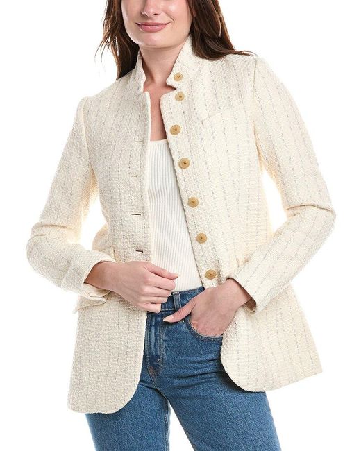 Rag & Bone Natural Slade Tweed Jacket