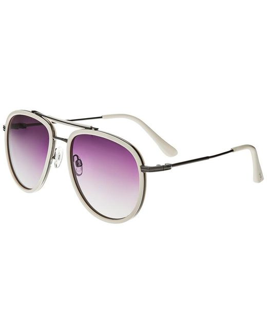 Simplify Gray Ssu129-c3 56mm Polarized Sunglasses