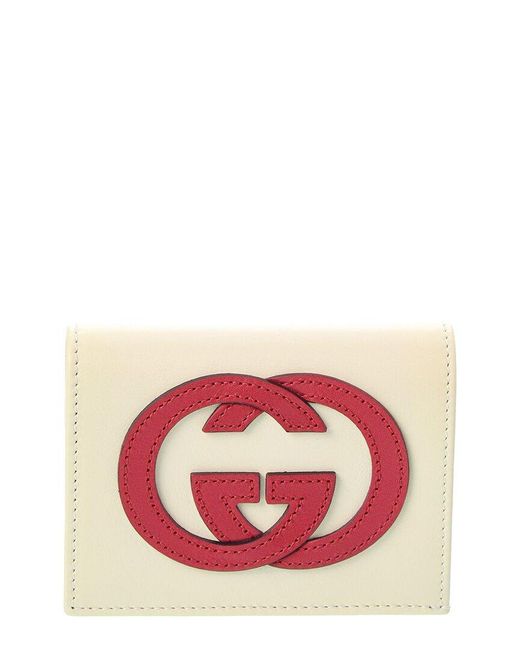Gucci Pink Leather Wallet