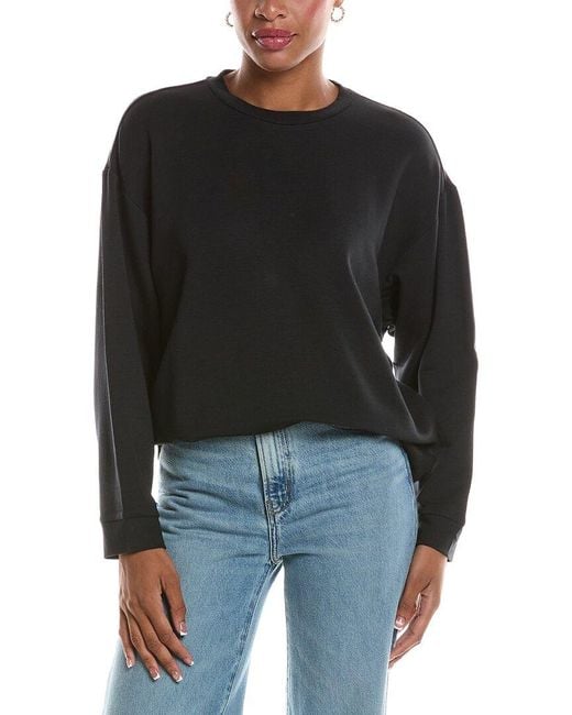 Chaser Brand Black Pillow Fleece Cornell Pullover