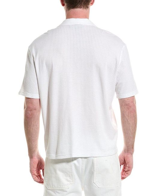 Rag & Bone White Avery Shirt for men
