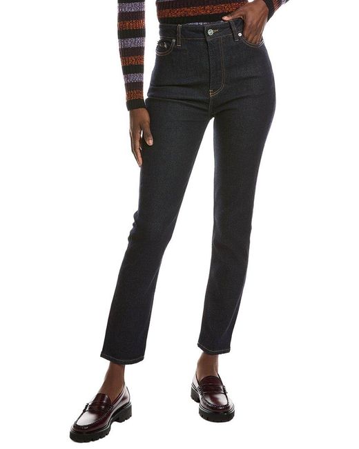 Ganni Black Comfort Stretch Cutye Cropped