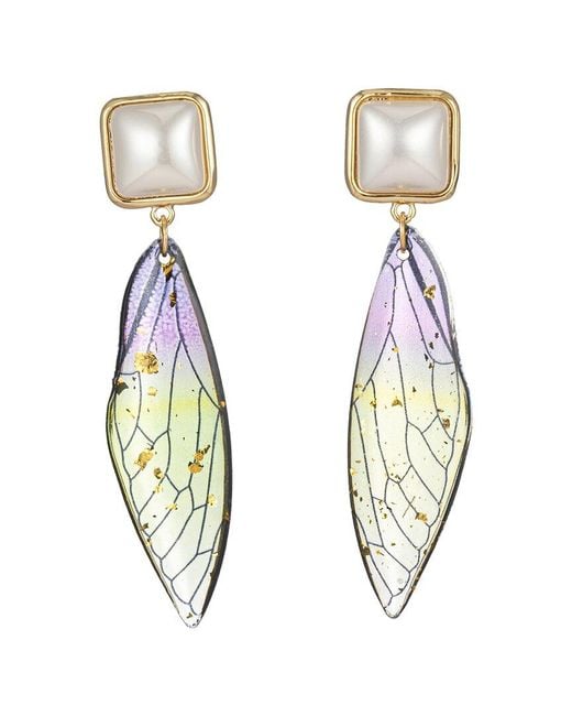 Eye Candy LA Metallic Fairy Earrings