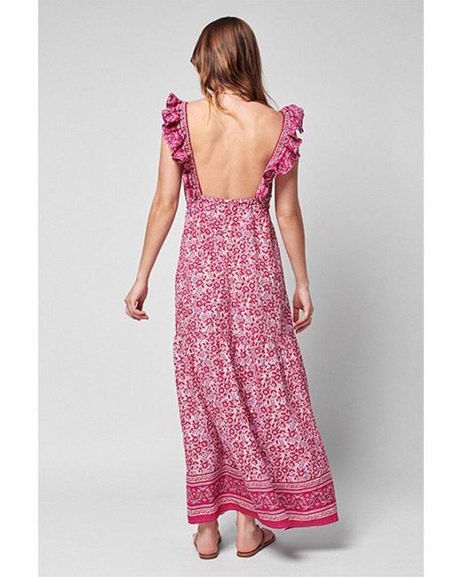 Faherty Brand Pink Hyland Dress