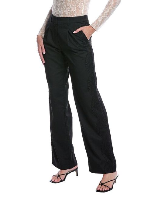 AllSaints Black Lacey Trouser