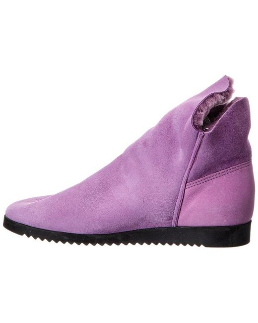 Arche Purple Baosha Suede Bootie