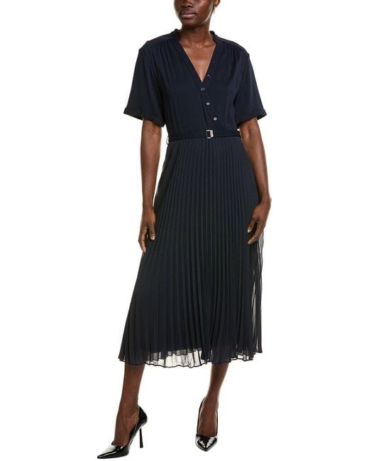 Boss Blue Docelina Midi Dress