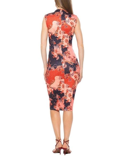 Alexia Admor Red Jan Sheath Dress