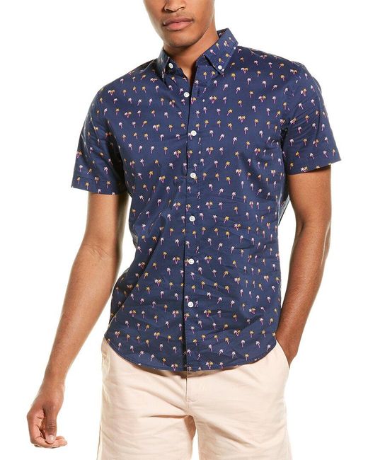 Bonobos Cotton Riviera Woven Shirt in 