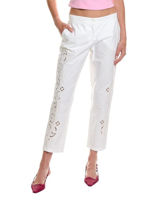 Dolce & Gabbana White Trouser