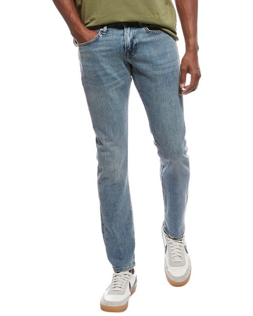 FRAME Blue L'Homme Amares Slim Leg Pant for men