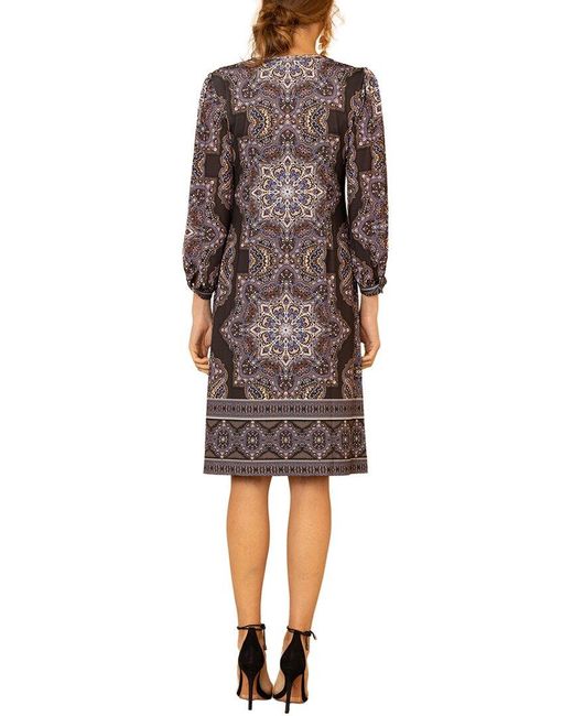 Hale Bob Brown Avah Dress