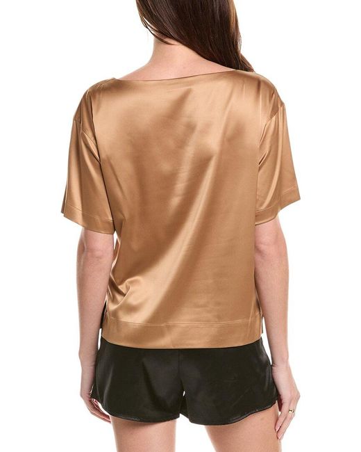 Natori Black Sleep Top