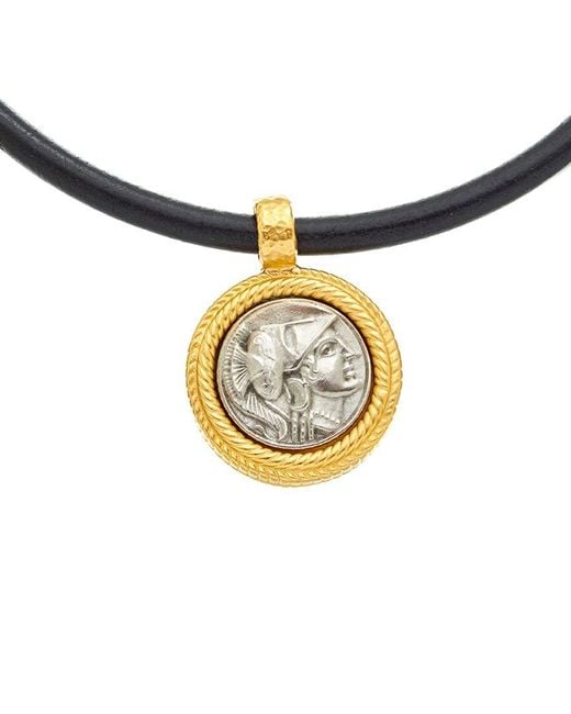 Ben-Amun Metallic 24k Plated Necklace