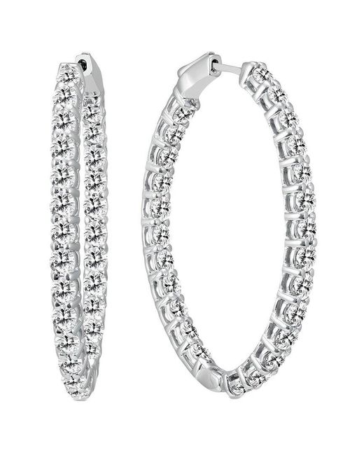 Diamond Select Cuts White 14K 3.00 Ct. Tw. Diamond Earrings