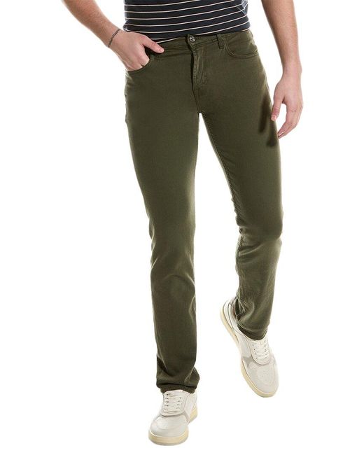 7 For All Mankind Green Slimmy Stone Slim Straight Jean for men