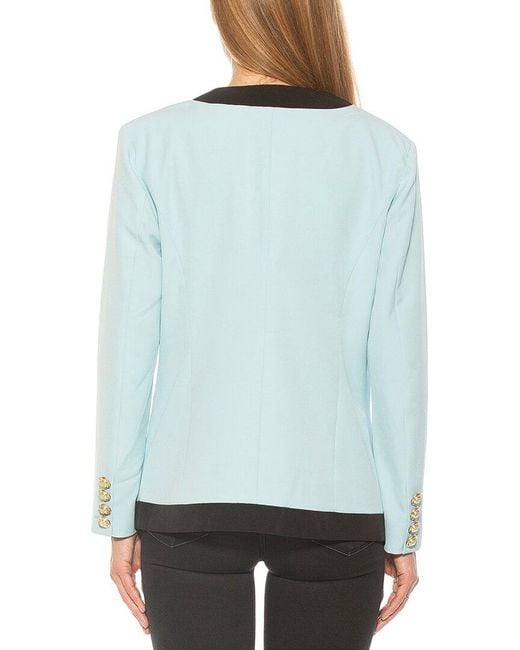 Alexia Admor Blue Emele Blazer