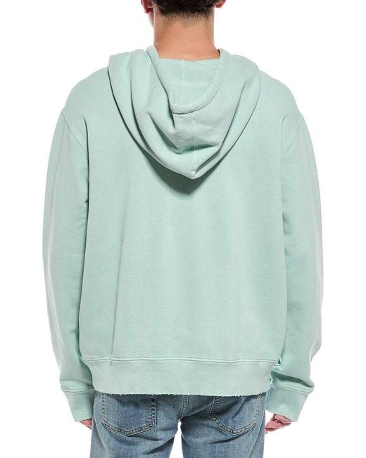 BLK DNM Blue Logo Hoodie for men