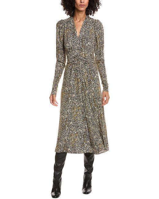 Ba&sh Natural Seven Midi Dress
