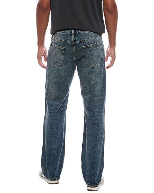 FRAME Blue Coolton Destructed Relaxed Jean for men