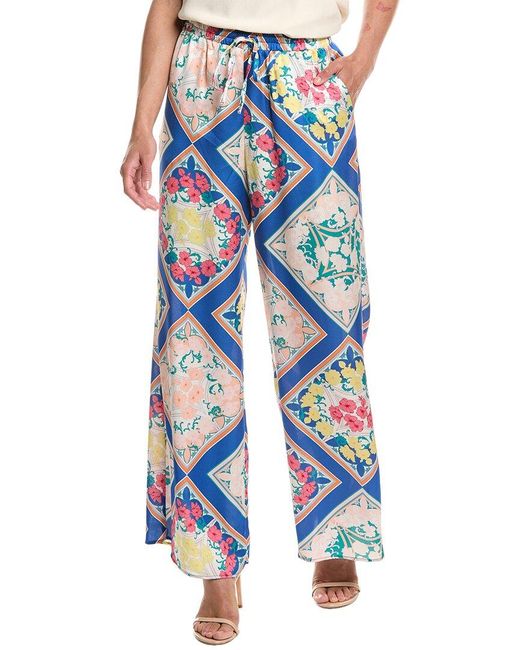 Fate Blue Wide-Leg Pant