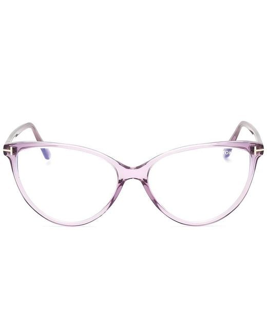 Tom Ford Purple Ft5743-B 57Mm Optical Frames