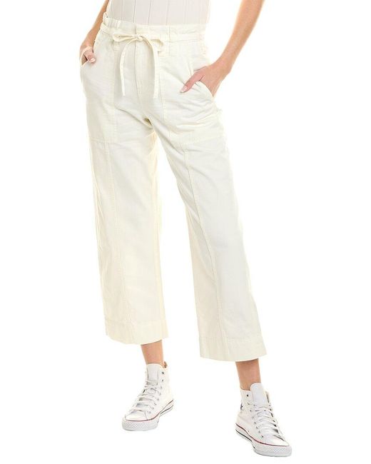 A.L.C. White Augusta Twill Pant