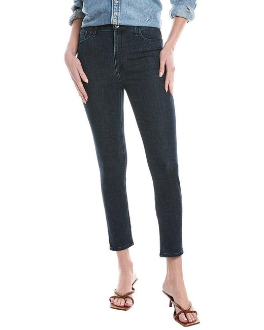 Rag & Bone Blue Tina High-Rise Ankle Dark Wash Skinny Jean