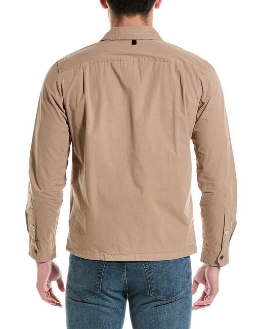 Rag & Bone Blue Stanton Wool-blend Shirt Jacket for men
