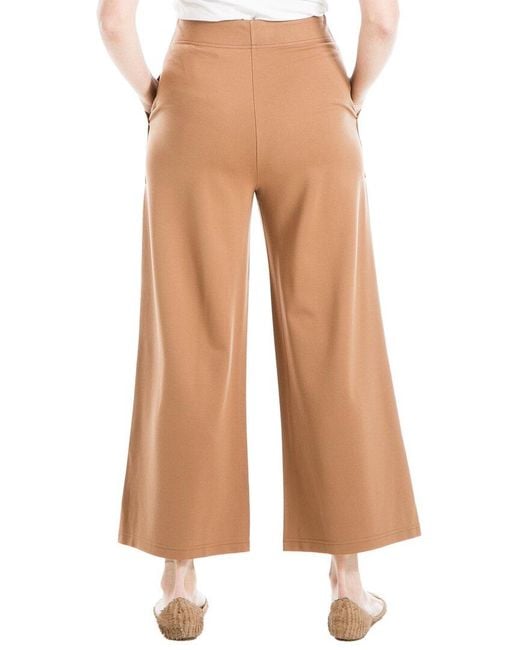 Max Studio Natural Cropped Pant