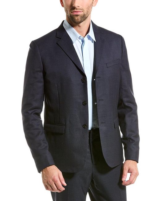 The Kooples Blue Wool Suit Jacket for men