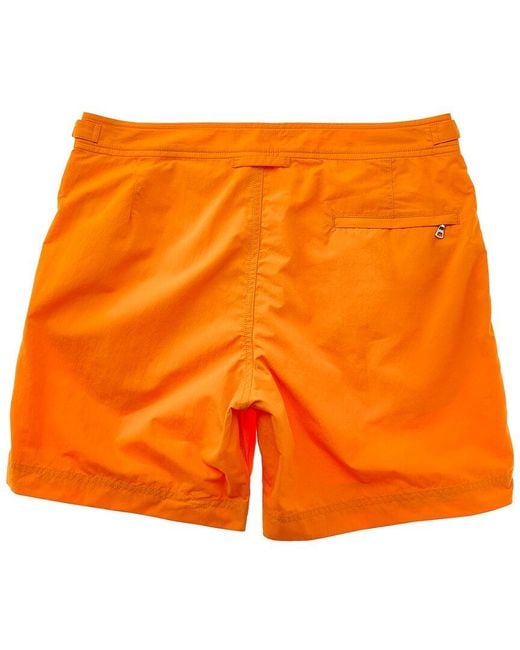 Orlebar Brown Orange Bulldog Swim Short for men