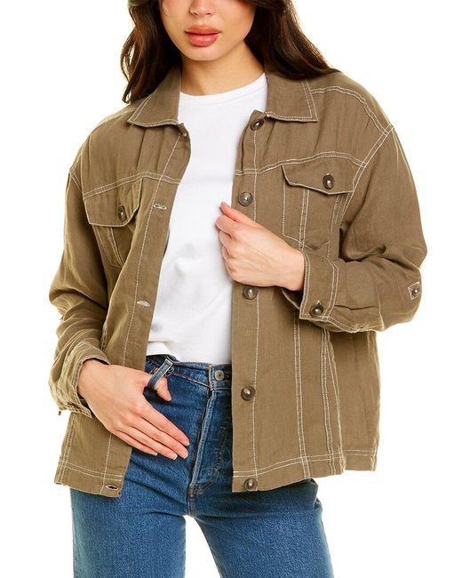 Michael Stars Maliah Linen Jacket in 