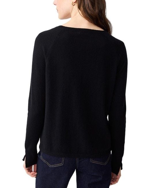 J.McLaughlin Black Zo Cashmere Sweater