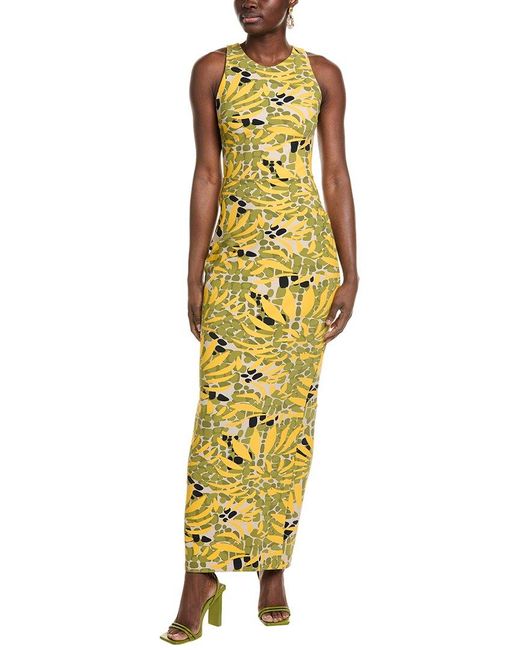 La Petite Robe Di Chiara Boni Metallic Sabriele Maxi Dress