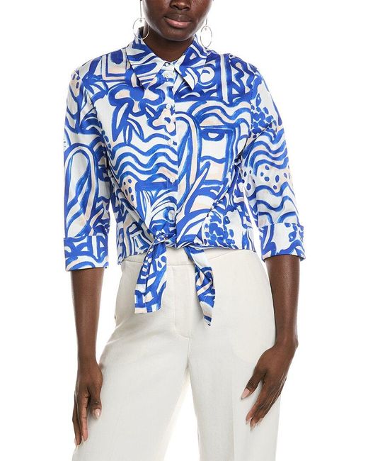 Marc Cain Blue Blouses