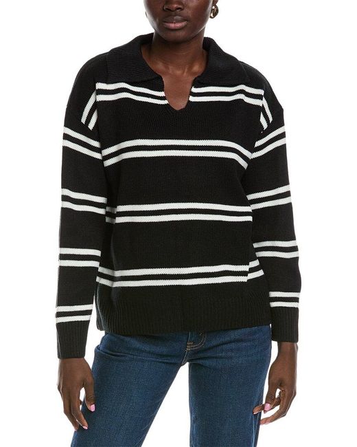 Lyra & Co Black V-Neck Sweater
