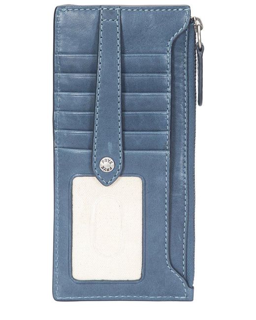 Frye Blue Melissa Leather Wallet
