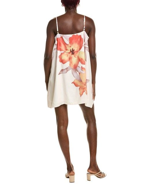 AMINA GLAM White Mini Dress