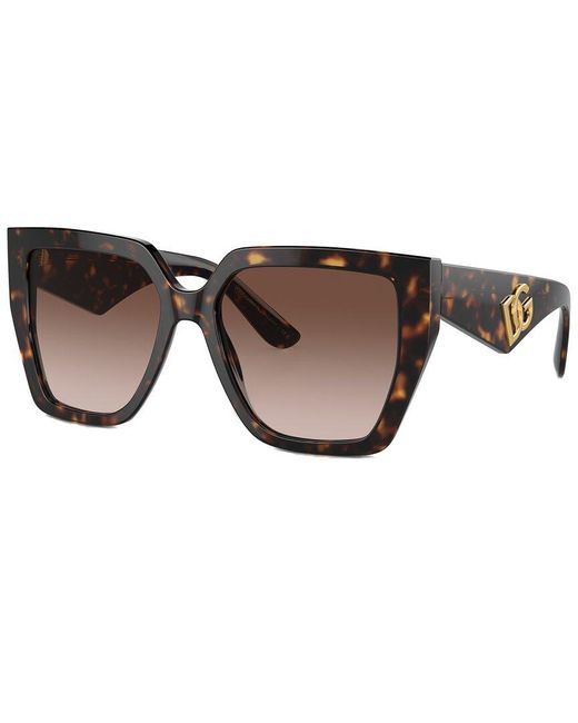 Dolce & Gabbana Brown Dg4438 55mm Sunglasses