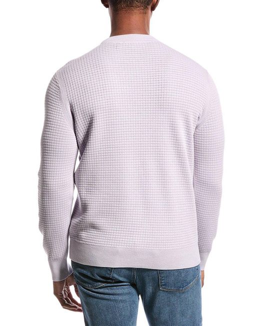 Theory Purple Todd Sweater for men