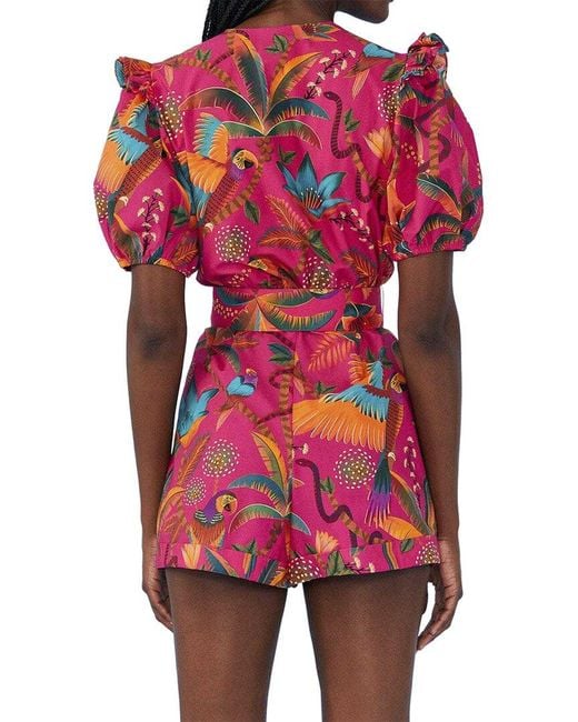 Farm Rio Red Romper