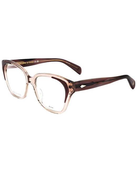Rag & Bone Brown 53Mm Optical Frames