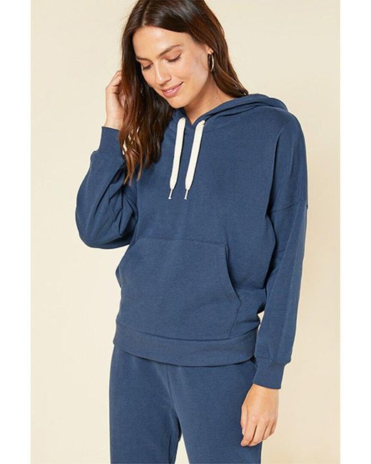 Outerknown Blue Second Spin Slouchy Hoodie