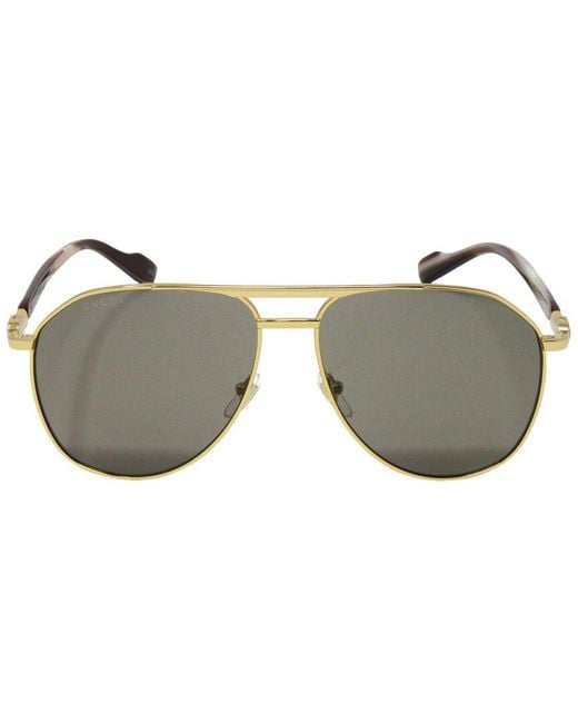 Gucci Metallic Gg1220S 59Mm Sunglasses for men