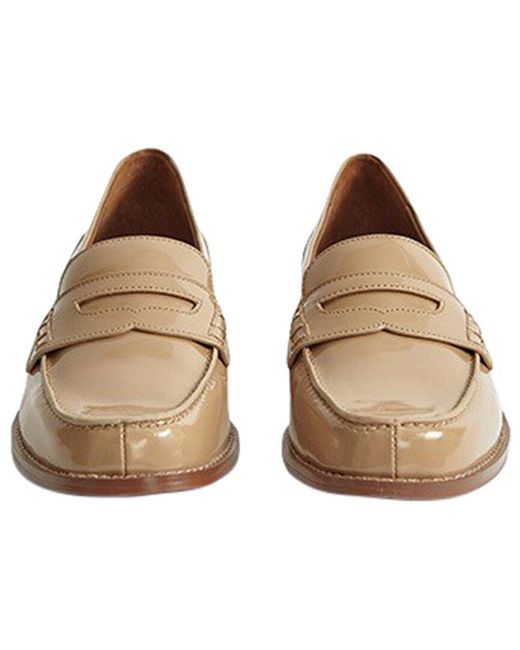 Reiss Brown Picton Leather Loafer