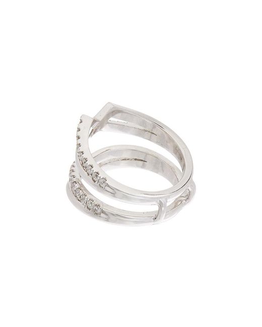 Diana M White Fine Jewelry 18k 0.40 Ct. Tw. Diamond Ring
